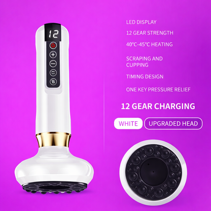 InfraGlow™ Anti-Cellulite Vacuum Cupping & Guasha Massager