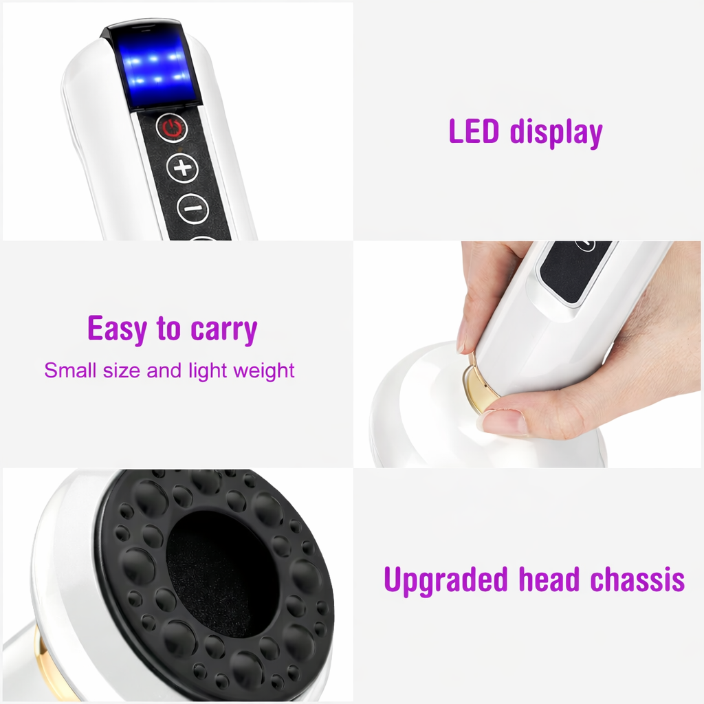 InfraGlow™ Anti-Cellulite Vacuum Cupping & Guasha Massager
