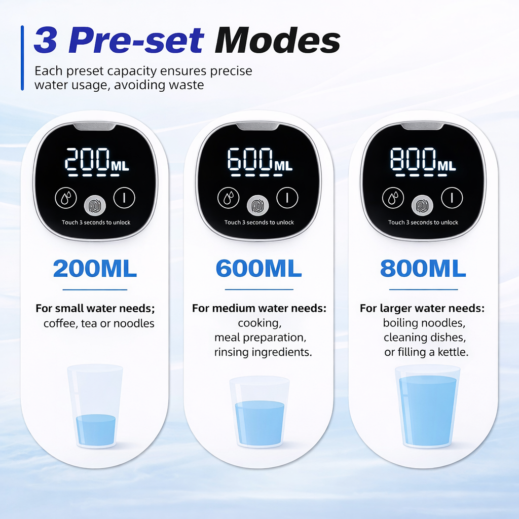 AuraFlow™ Smart Touch Digital Water Dispenser