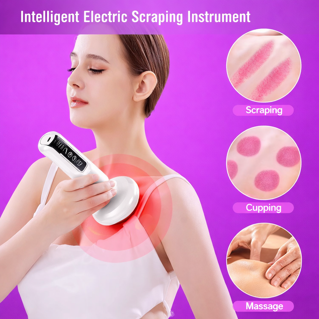 InfraGlow™ Anti-Cellulite Vacuum Cupping & Guasha Massager
