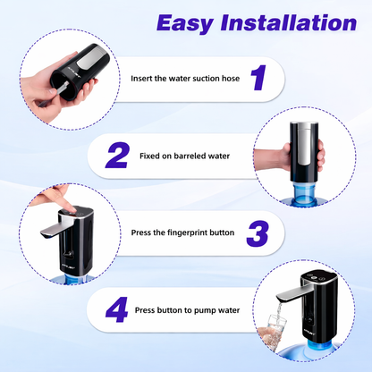 AuraFlow™ Smart Touch Digital Water Dispenser