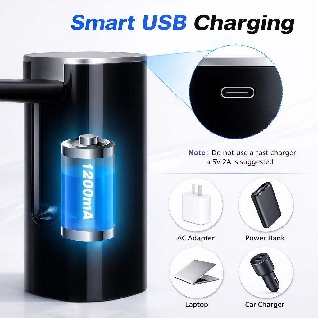 AuraFlow™ Smart Touch Digital Water Dispenser