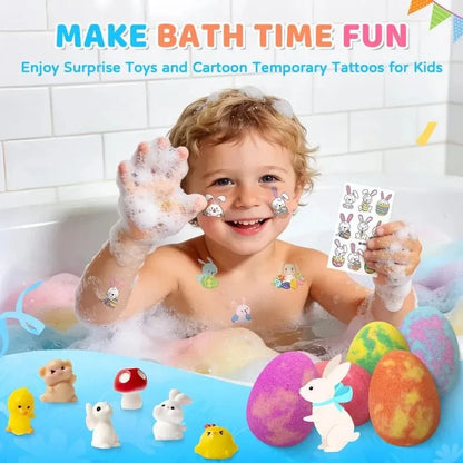 Bath Bombs for Kids with Toys Inside