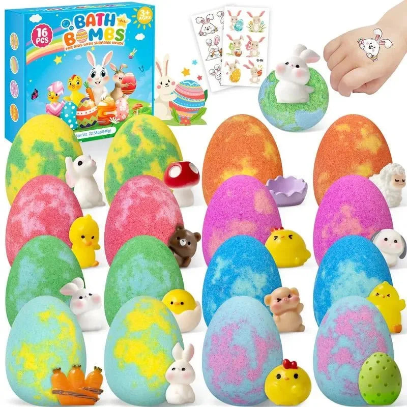 Bath Bombs for Kids with Toys Inside